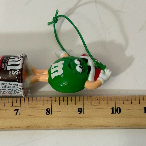 Vintage Green M&M Candy Ornament - Picture 10 of 10